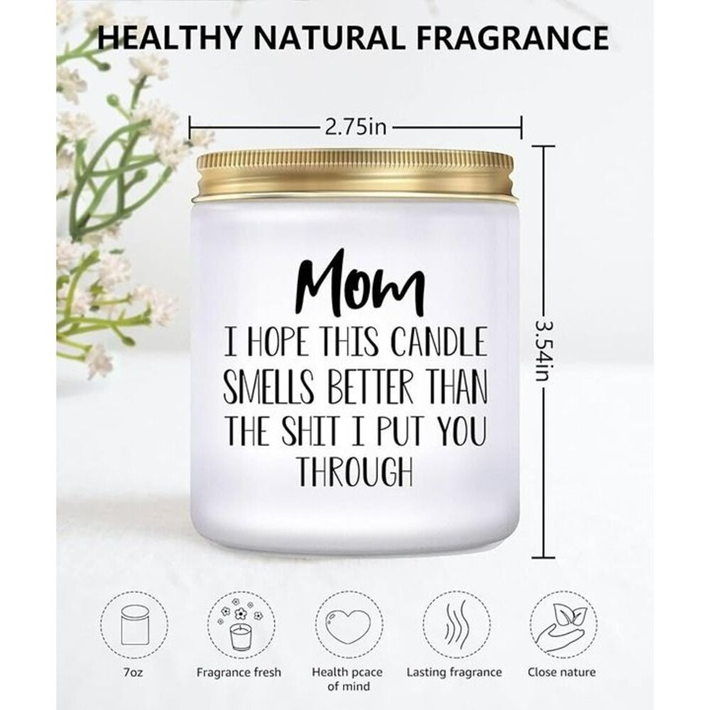Funny Candle for Mom - LAVENDER